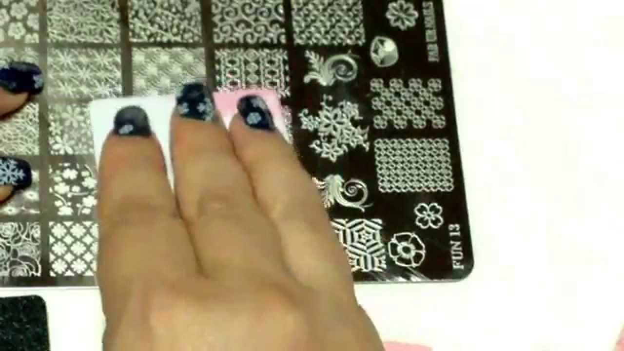 Fab Ur Nails Plate Fun13 Live Swatching and review