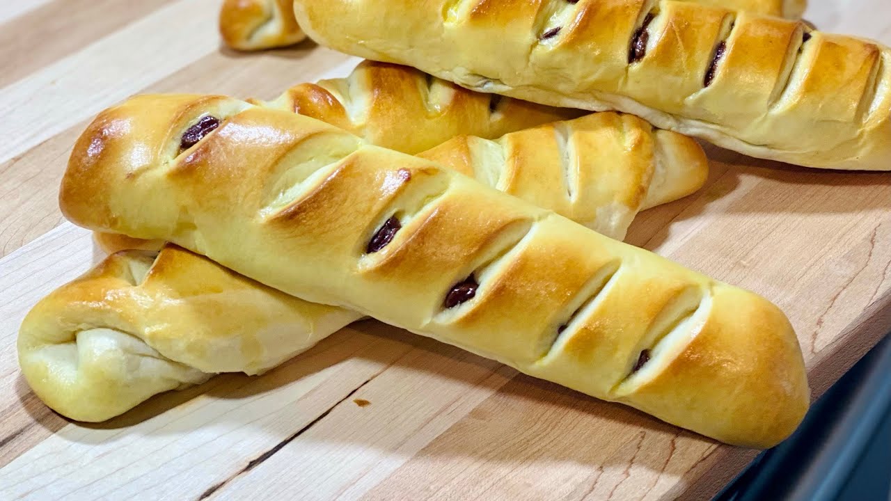 BAGUETTES VIENNOISES SANS ROBOT AUX PÉPITES DE CHOCOLAT🥖🍫 Ultra moelleuses👩🏻‍🍳 Deli Cuisine
