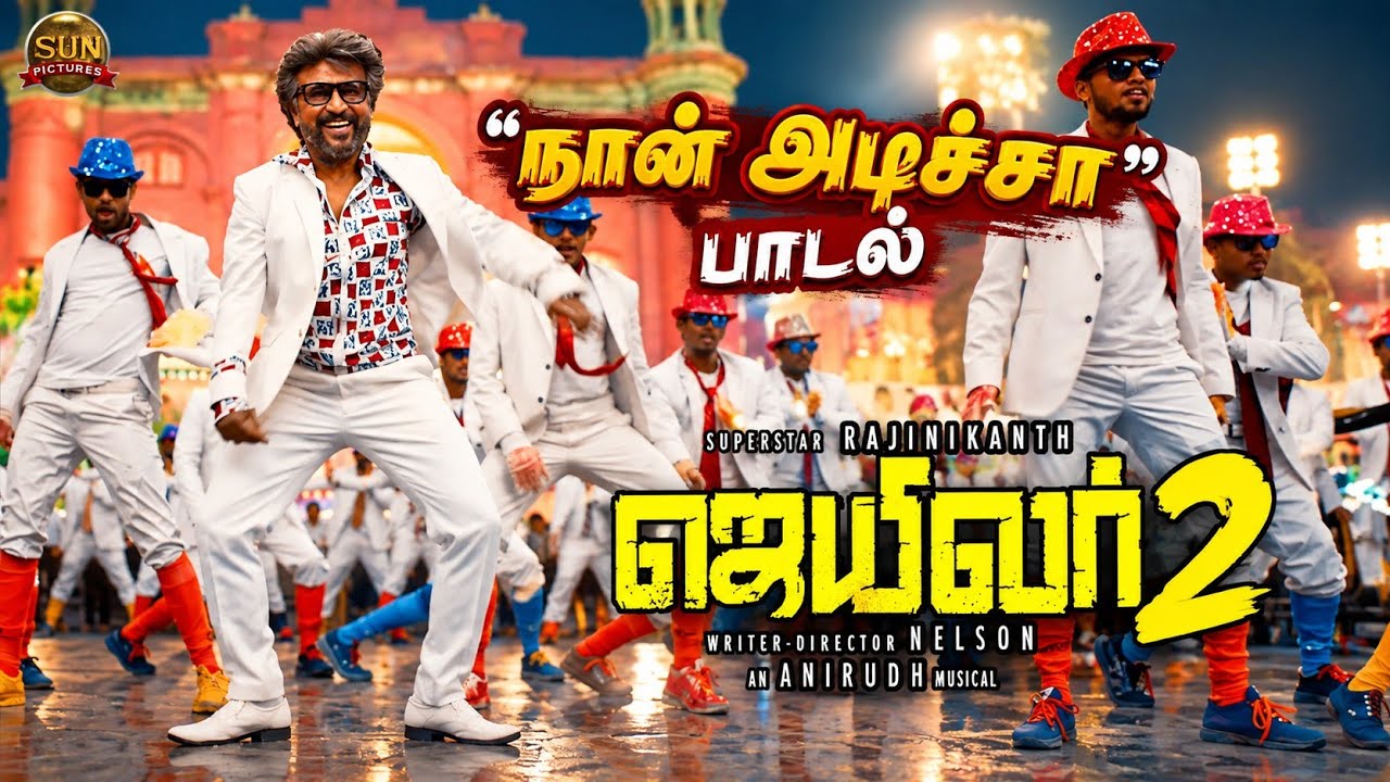 Naan Adicha - Jailer 2 Official Second Single song | Rajinikanth | Anirudh | Nelson | Sun Pictures