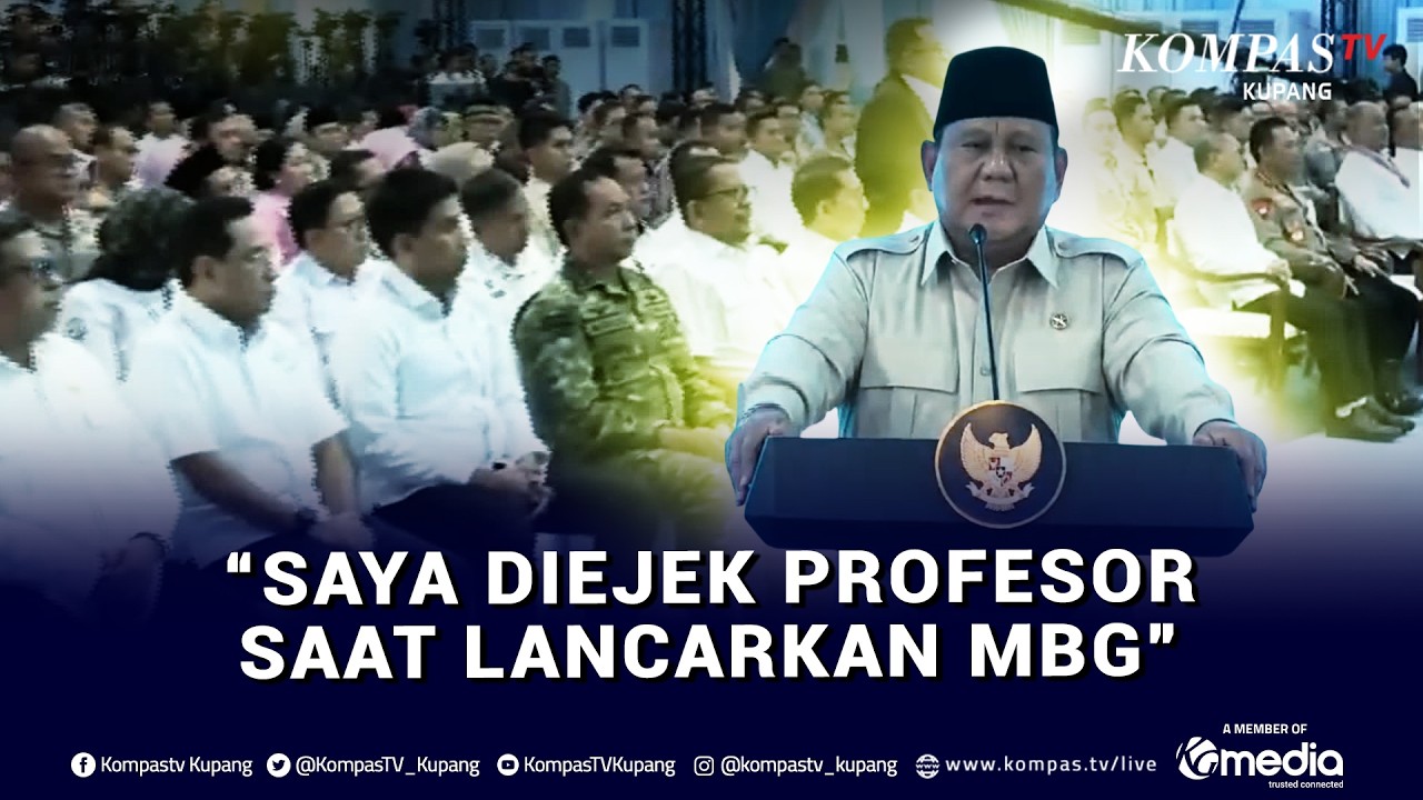 [FULL] Presiden Prabowo Puji Kapolri hingga Curhat soal Program MBG Saat Resmikan SPPG Polri