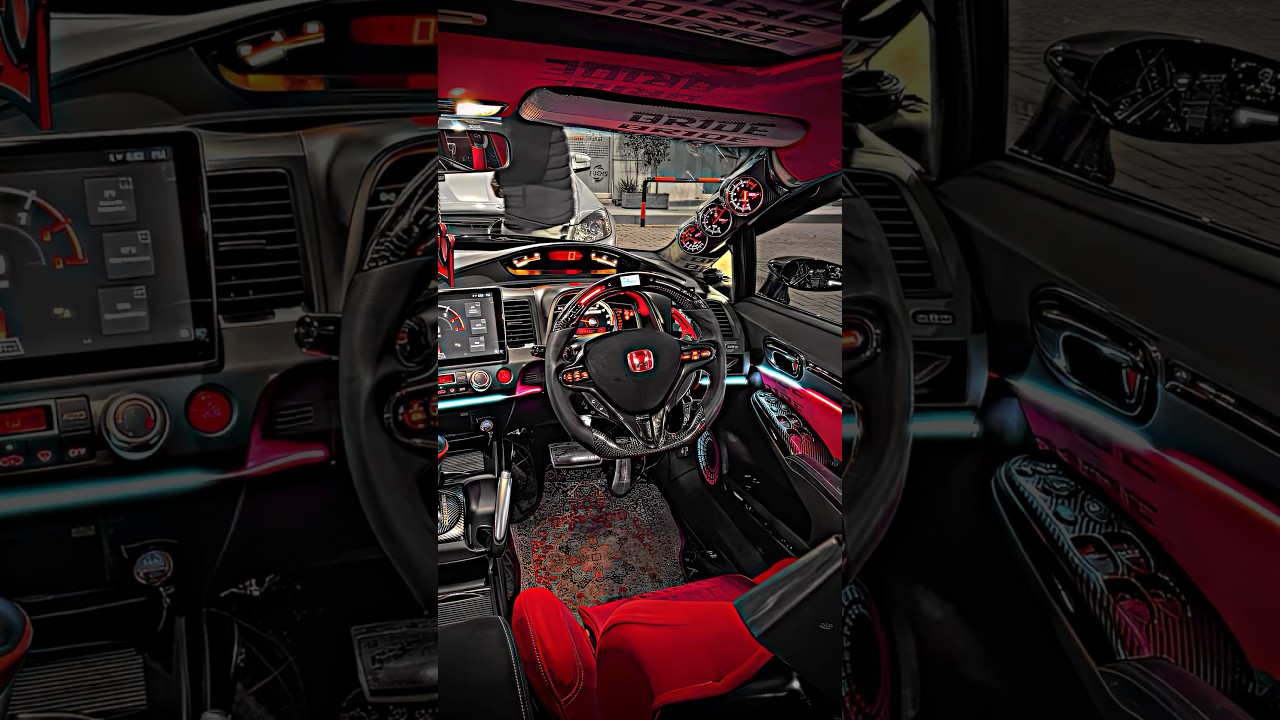 Cockpit ❤️ #hondacivic #civic #civiclovers #carsofinstagram #carsmodification #carinterior