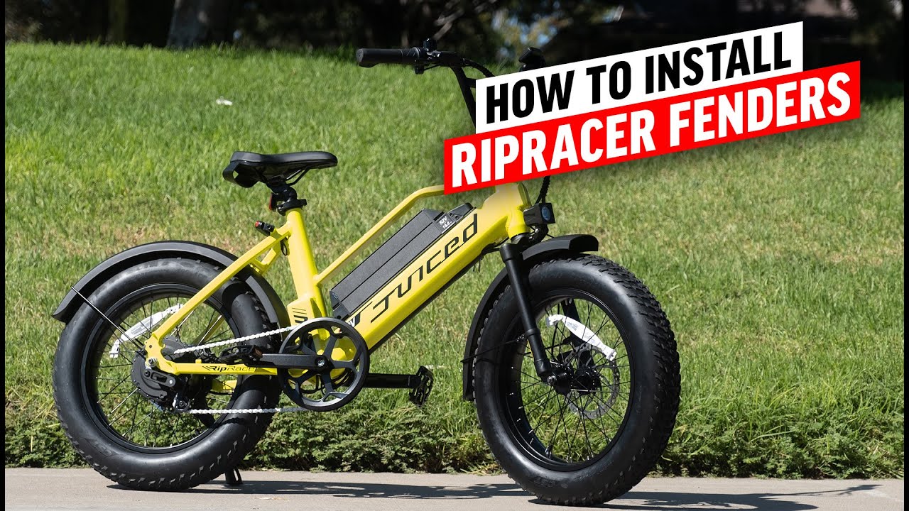 Juiced Bikes: RipRacer Fenders Installation