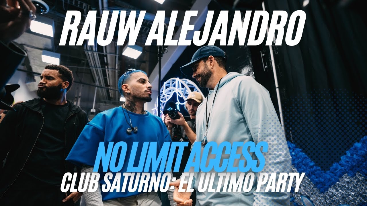 Rauw Alejandro Club Saturno Behind the Scenes with Paco Lopez and No Limit Access 