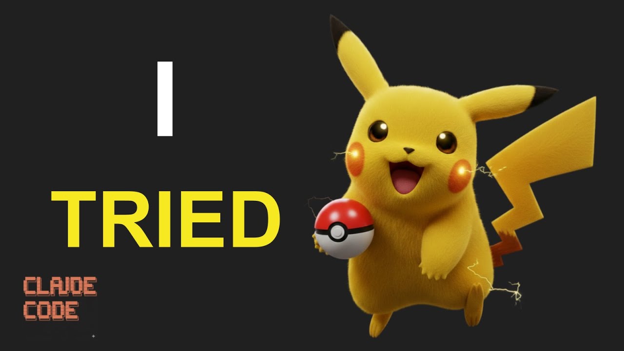 I Tried to Build Pokemon with Claude Code