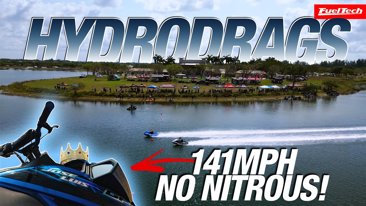 Hydrodrags 2024 new WORLD RECORD! World's Fastest JetSki! | FuelTech USA