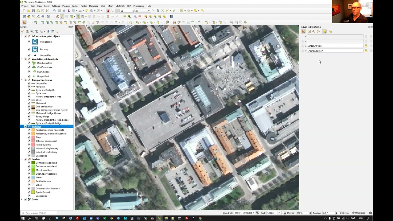 QGIS Cartography AdvancedDigitizingTool