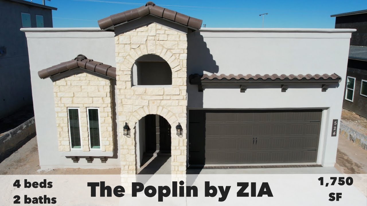 New Construction in El Paso | Poplin by ZIA Homes