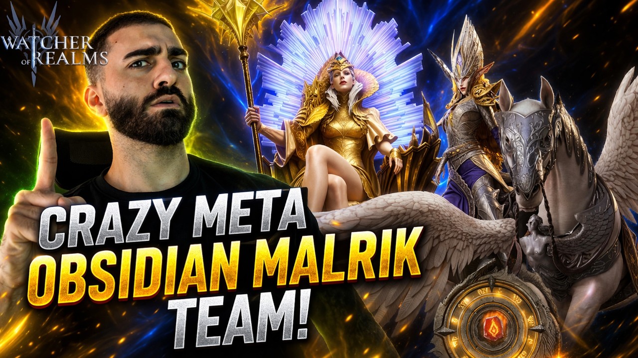AMAZING META MALRIK MOLTEN OBSIDIAN TEAM | Halls Of Illusions Guide and Setup | Watcher of Realms