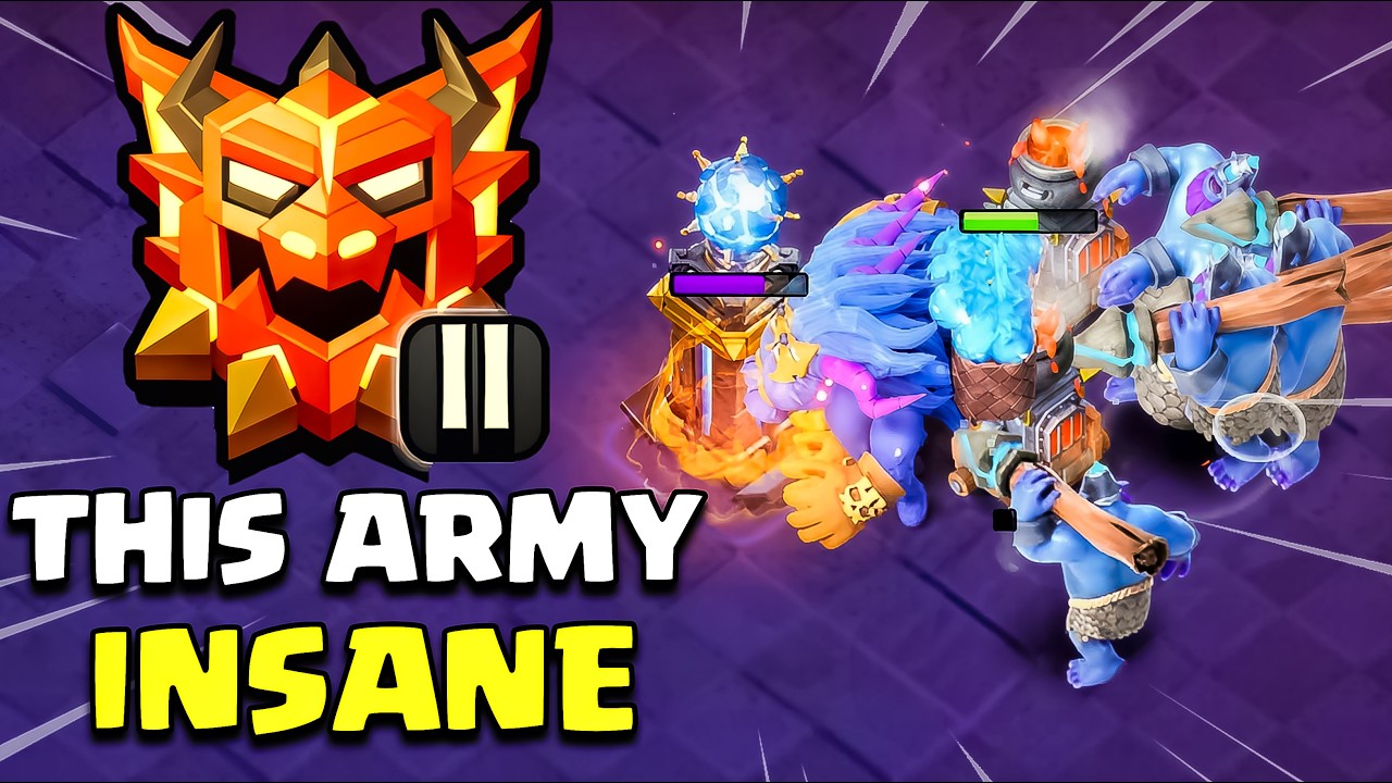 Ground Attack is UNSTOPPABLE | th18 attack strategy clash of clans 2026