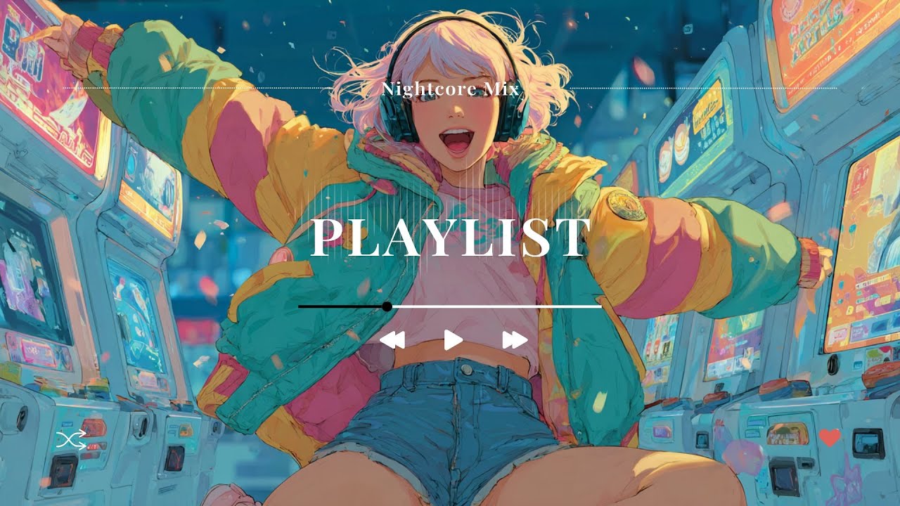 Nightcore Mix | Cute and high tension. Any editing playlist (Kawaii / Speed Up)
