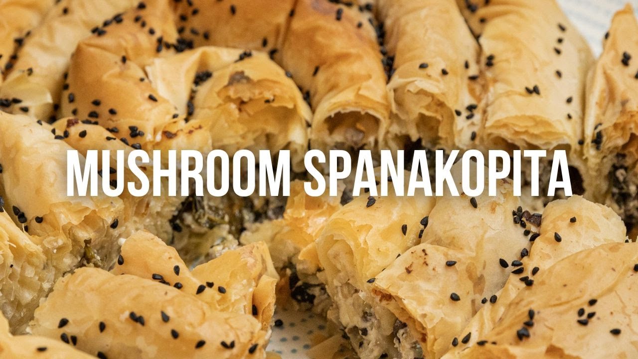 Mushroom Spanakopita