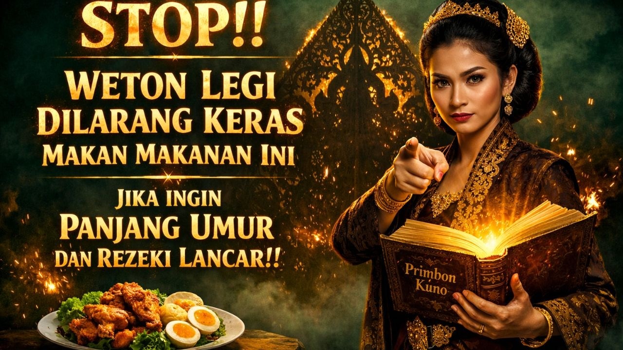 JANGAN MAKAN SEMBARANGAN‼️WETON LEGI DILARANG KERAS MAKAN MAKANAN INI‼️