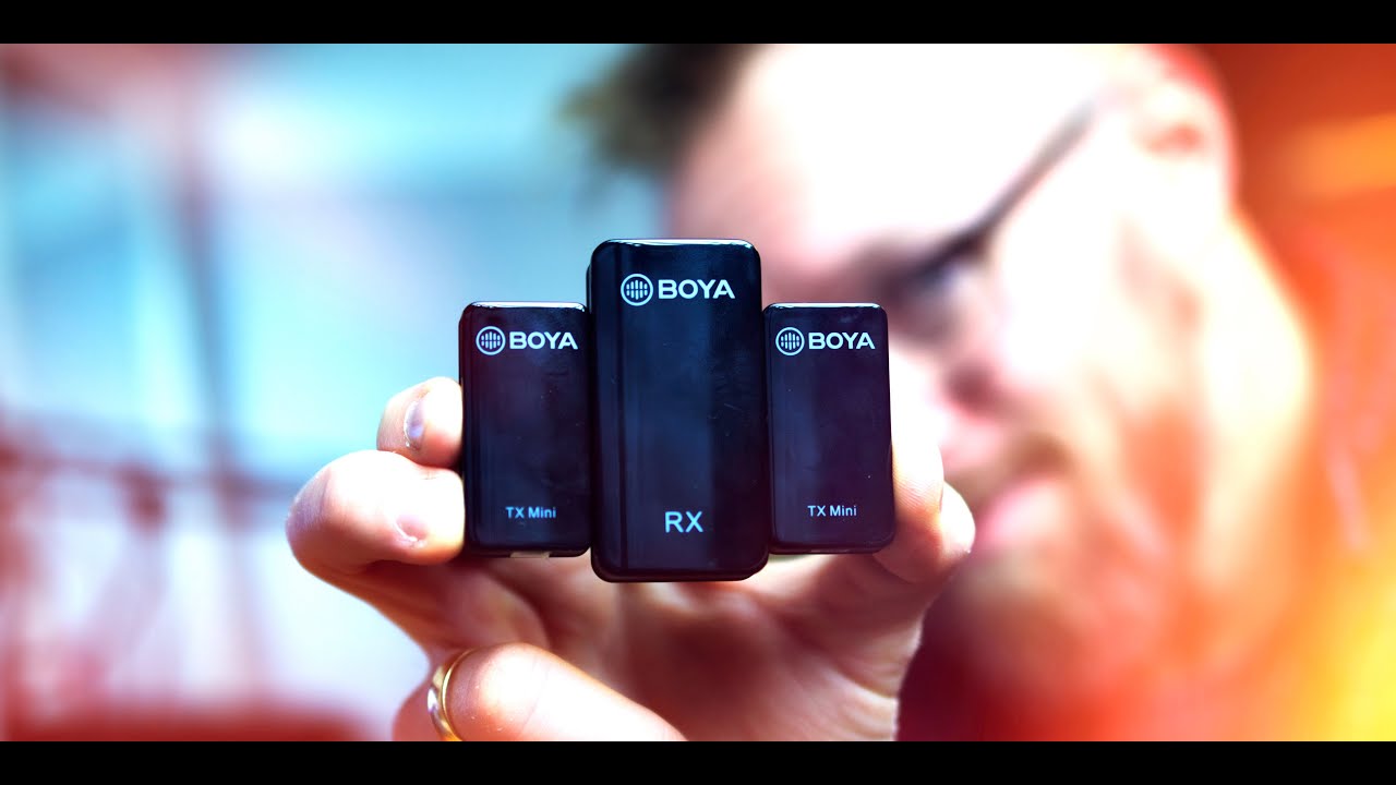 SMALL and GREAT wireless microphone system - BOYA BY-XM6-S2 MINI