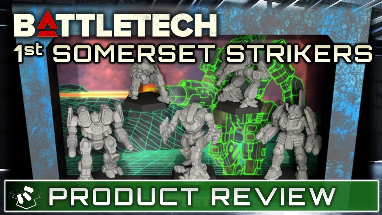 1st Somerset Strikers BattleTech Force Pack Unboxing | Product Review