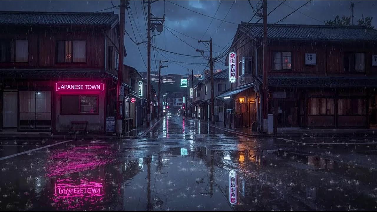 Rainy Night Lofi Mix 🌙 Calm Chillhop Beats to Relax, Study & Sleep #11