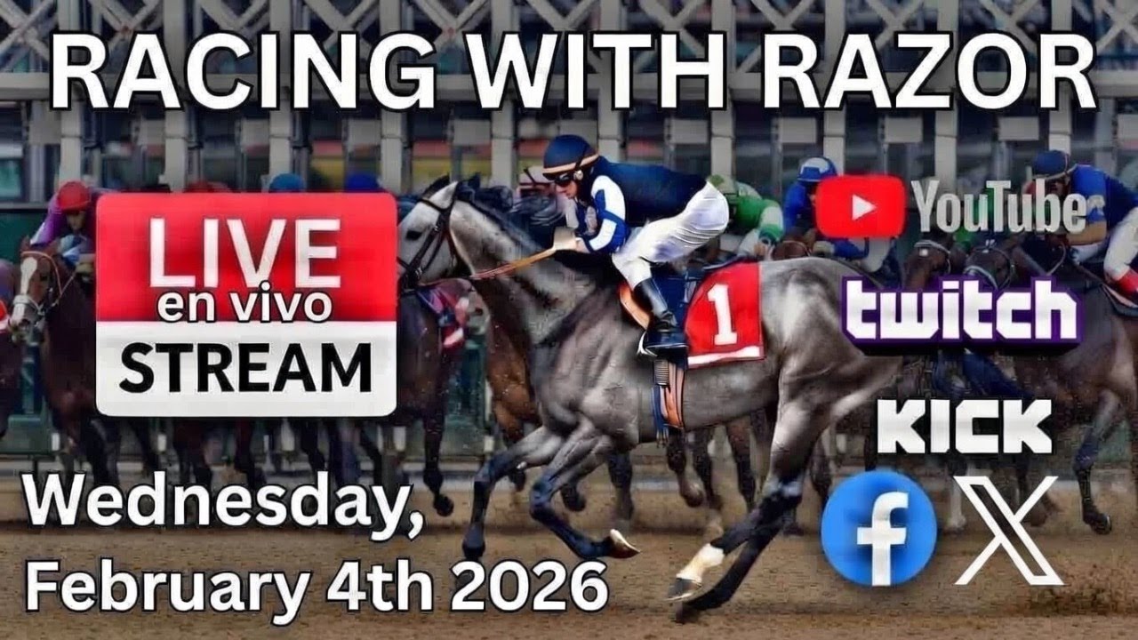 LIVE Horse Racing | Aqueduct | Parx | Tampa Bay Downs | Mahonning Valley | Laurel Park | en vivo!