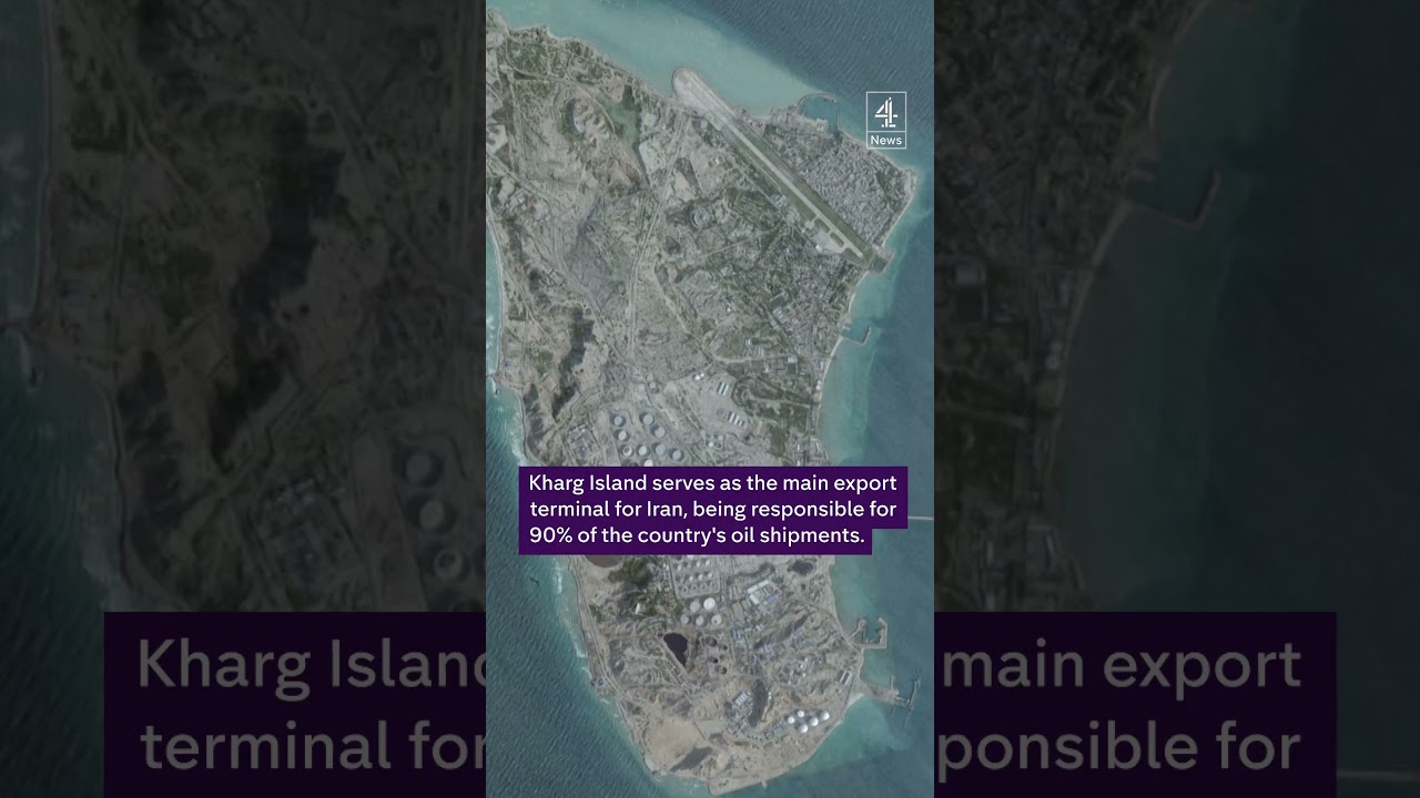 US strikes Iran's main oil export hub of Kharg Island