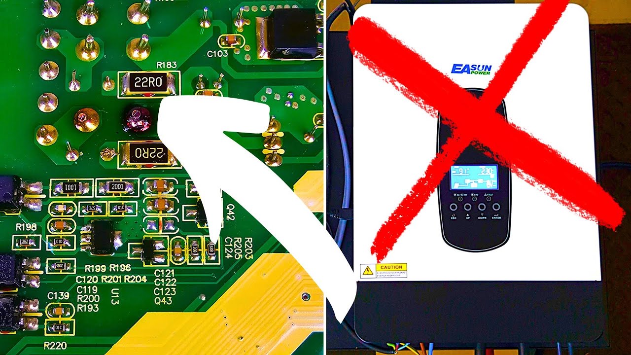 EASUN 48V Solar Inverter Fail! | 6.2kW Budget Solar Power | My Fault?