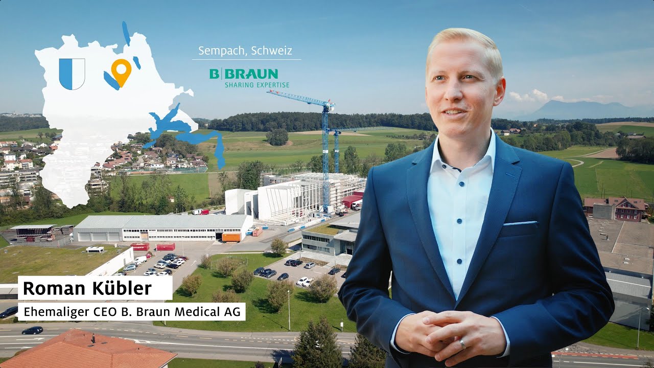 Erfolgsgeschichte B. Braun – liefert aus Luzern in über 64 Länder weltweit