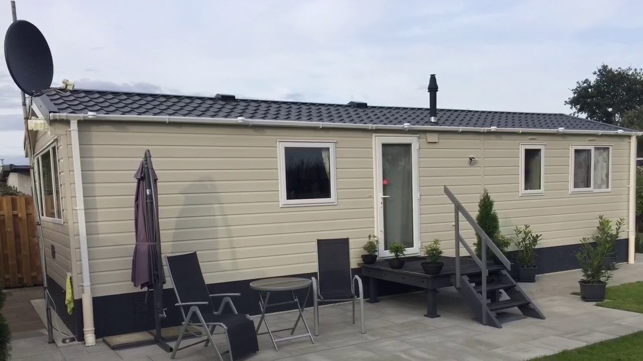 Dauerhaftes Wohnen und Leben im Mobilheim/Chalet auf dem Campingplatz bei hoher WohnQualität