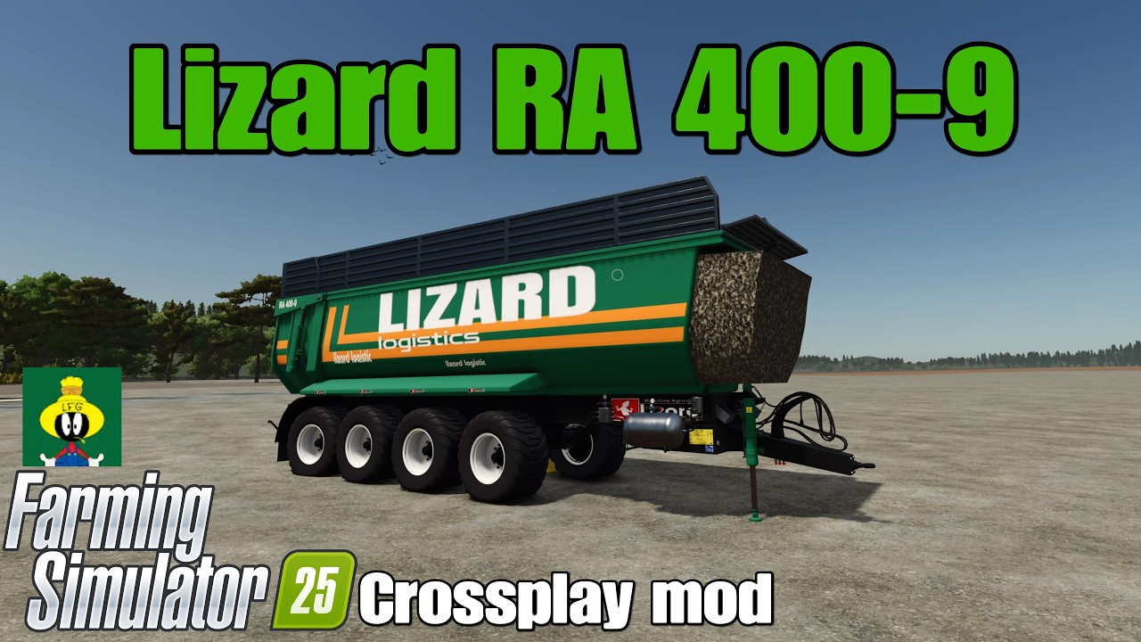 Модификация для кроссплатформенной игры Lizard RA 400-9 / FS25