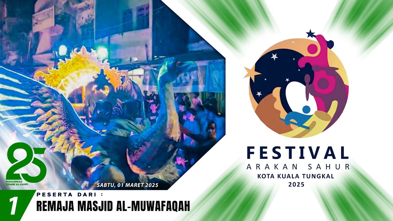 Remaja Masjid Al-Muwafaqah I 1 I Festival Arakan Sahur Kuala Tungkal, Tahun 2025