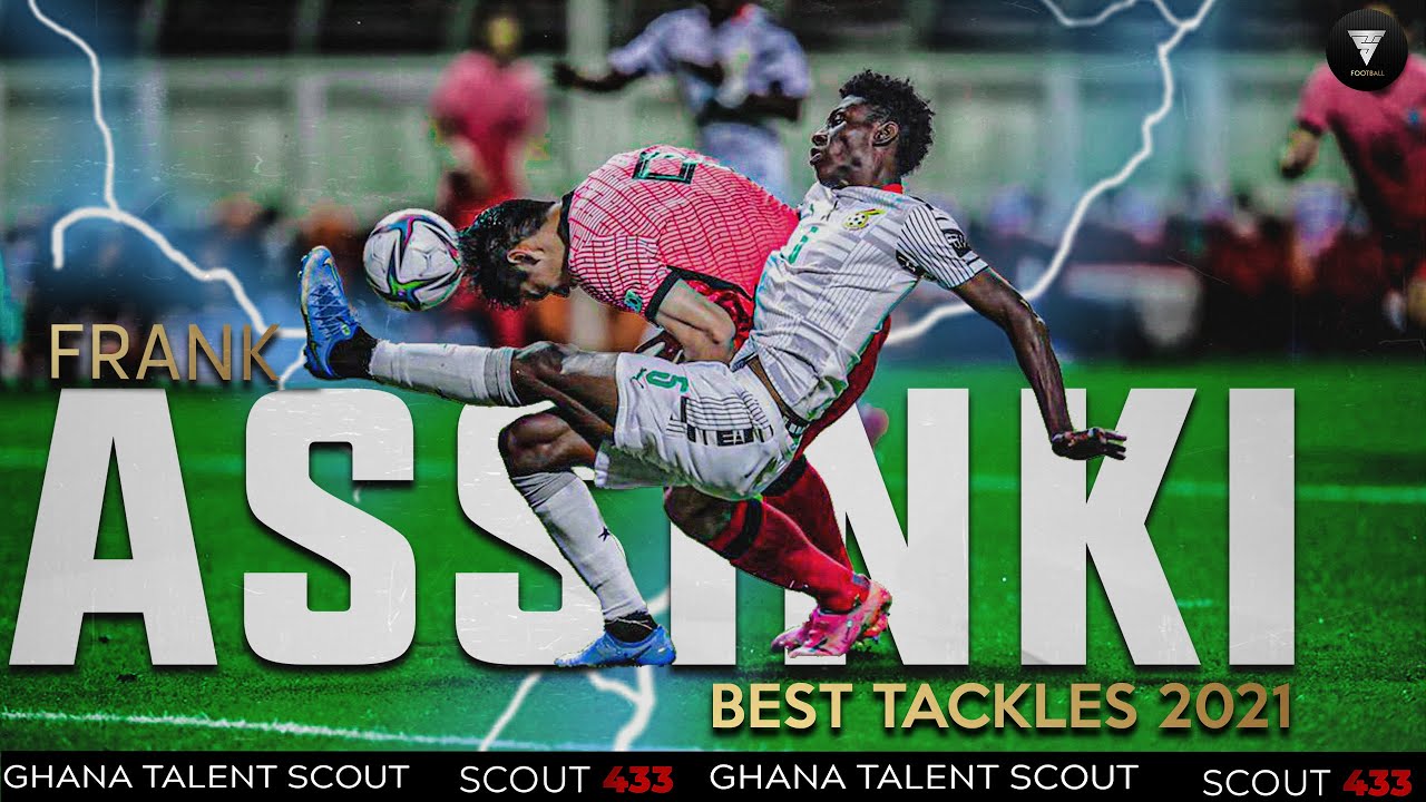 19 Year Old Frank Assinki is a Pure Class Defender ! 2021ᴴᴰ 🇬🇭⚽⚡