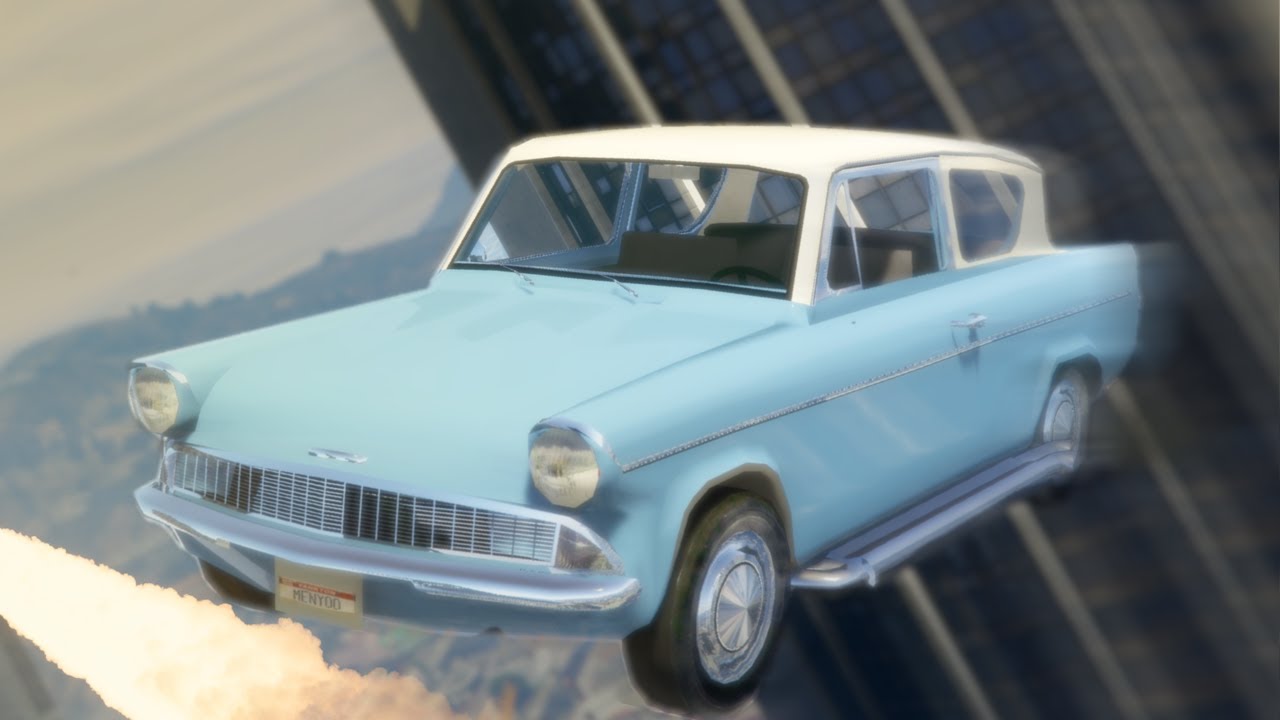 Easy Flying Cars (GTA 5 Mods)