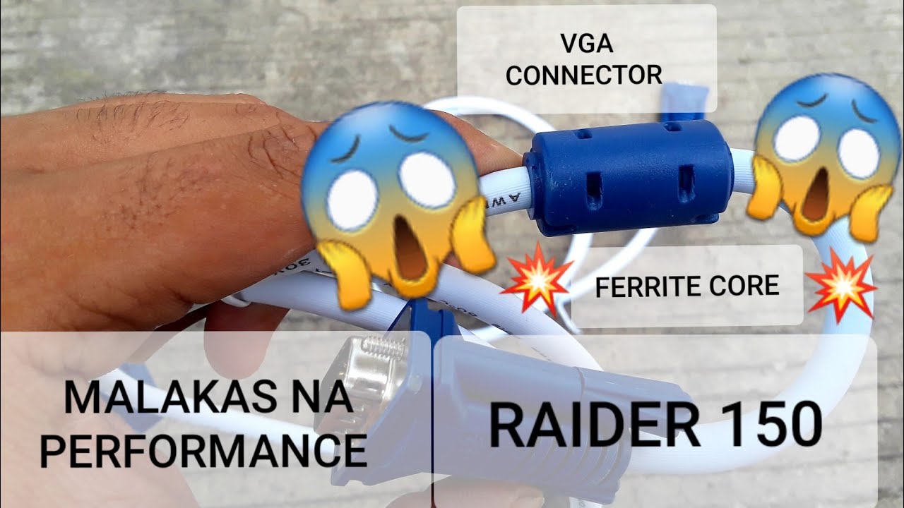 PALAKASIN ANG MOTOR / FERRITE CORE
