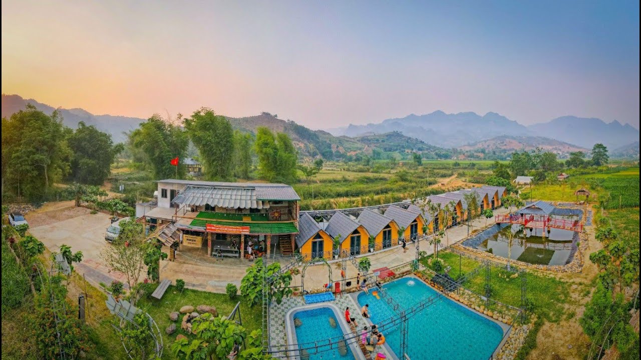 Homestay Suối Khoáng Minh Hằng. Điểm nghĩ dưỡng tắm khoáng nóng không thế bỏ qua khi đến Nghĩa Lộ.