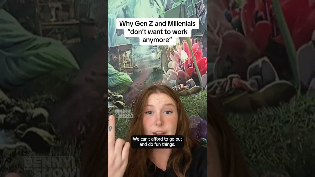 Gen Z girl doesn&rsquo;t want to work anymore 🙅&zwj;♀️