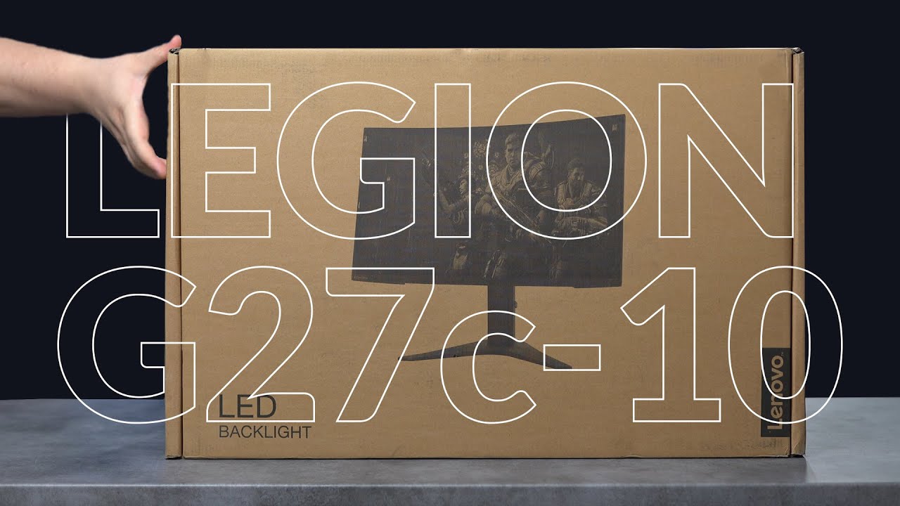Odpakirali smo Lenovo Legion G27c-10