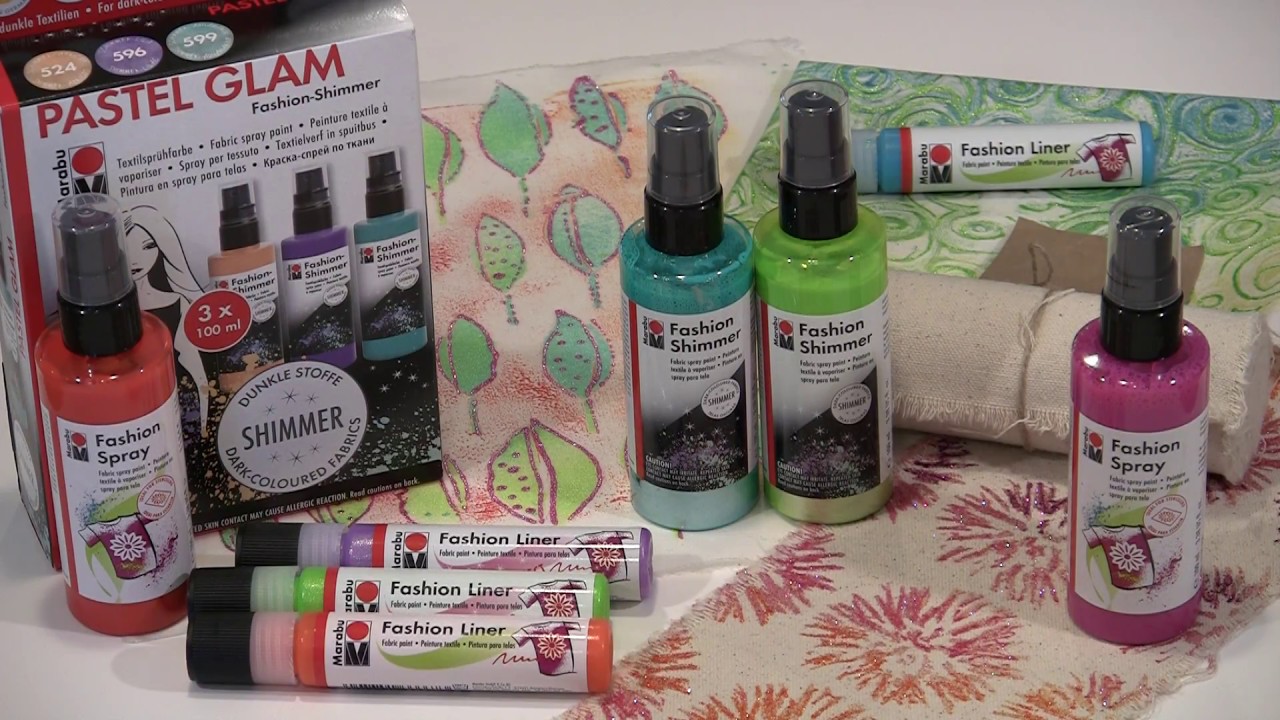 Introducing Marabu Fashion Spray, Shimmer Spray , Liner @ 40% Off by Joggles.com