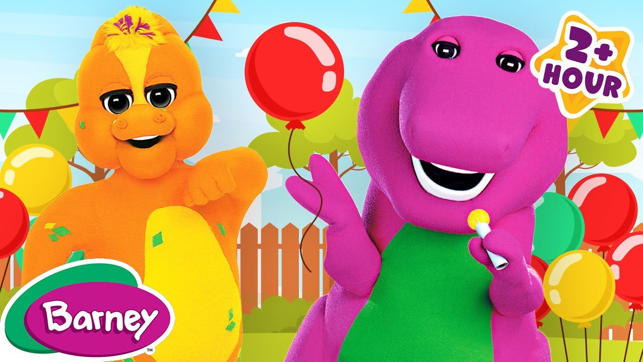 Barney's Sing-Along Dance Party! | Movement Songs For Kids | Full Episodes | Barney The Dinosaur