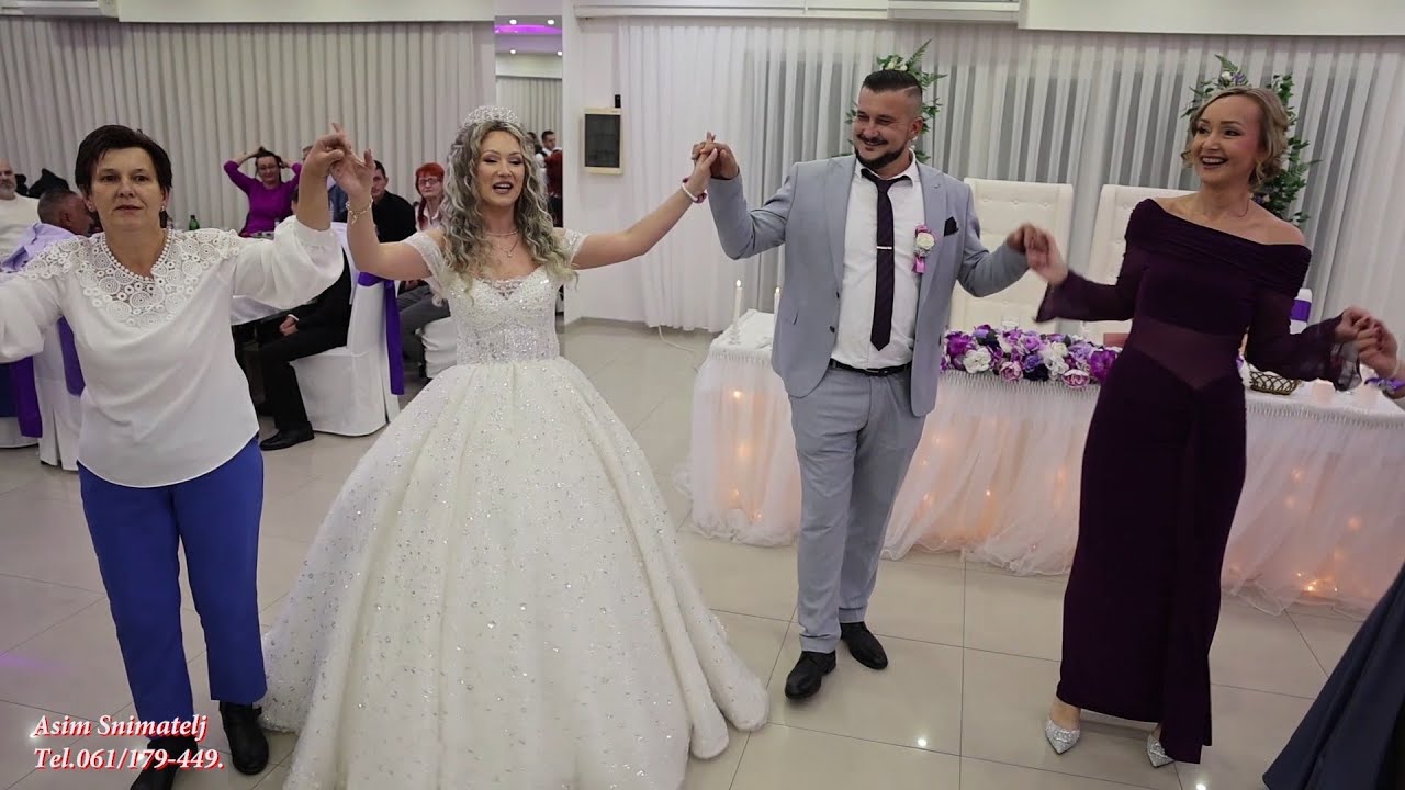 Svadba-Wedding Selmira i Adnan (2) dio Dolazak Mladenaca Rašljevu i u Restoran Asim Snimatelj