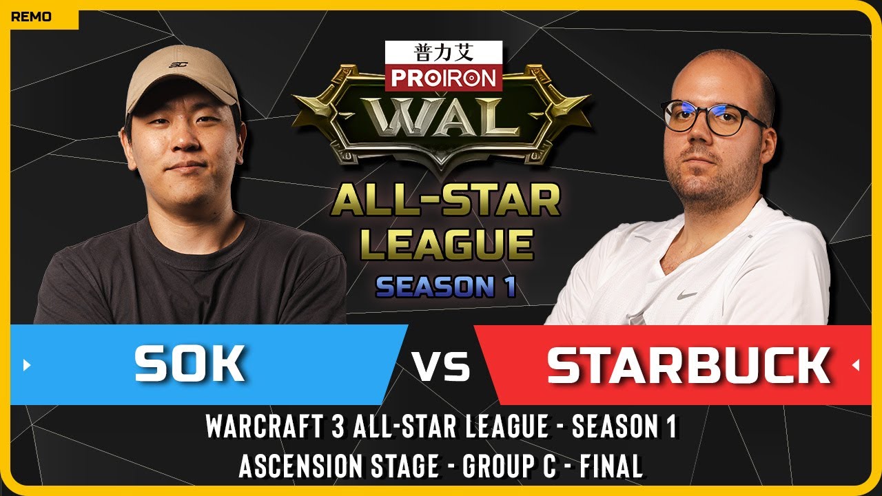 WC3 - [HU] Sok vs Starbuck [ORC] - Final - Warcraft 3 All-Star League - Season 1