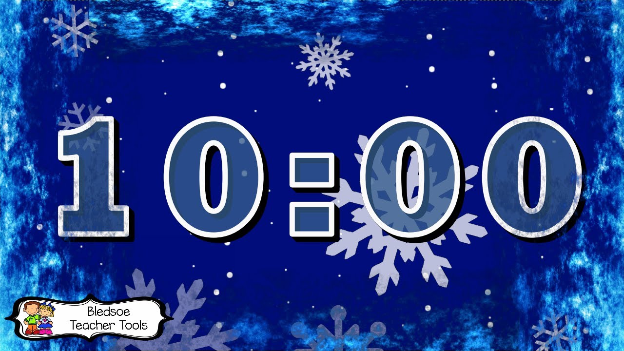 10 Minutes Winter Snow Timer No Music