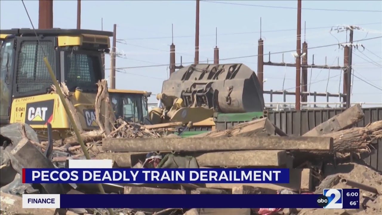 Latest: Two confirmed dead in Pecos train crash, cleanup efforts continue