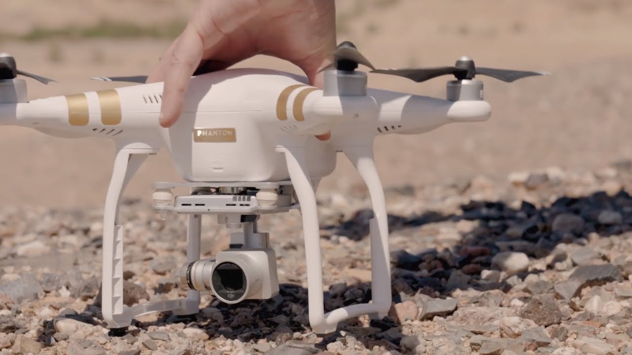 Le mappe del deserto con i droni