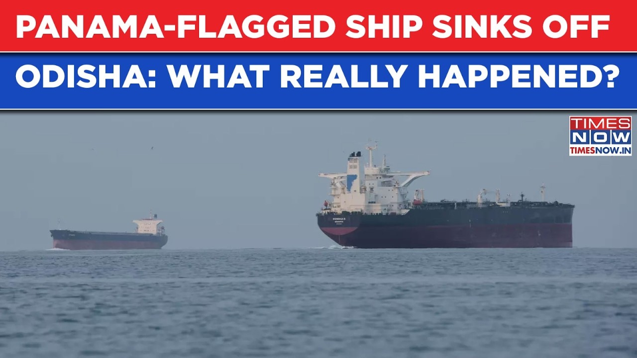Panama-Flagged Cargo Ship Sinks In Bay Of Bengal | 24 Aboard, Indian Coast Guard, Navy In Action