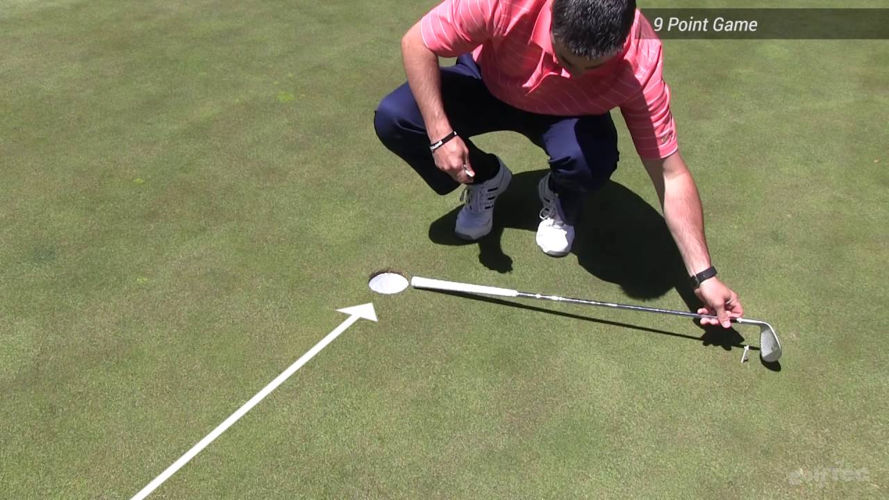 Make putting practice fun(!) with the 9-Point Game