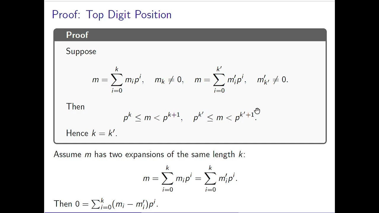 Lucas's Theorem Part 2