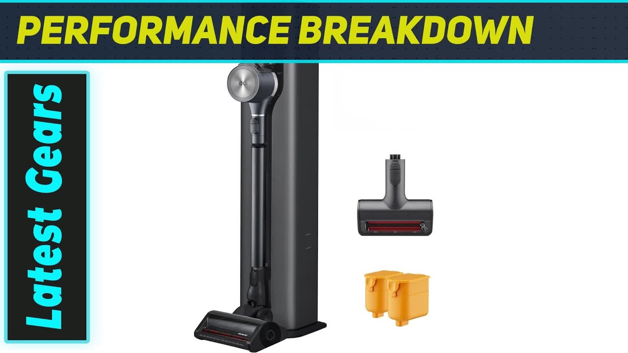 LG CordZero A937 - The Best Cordless Stick Vacuum for Powerful, Hassle-Free Cleaning