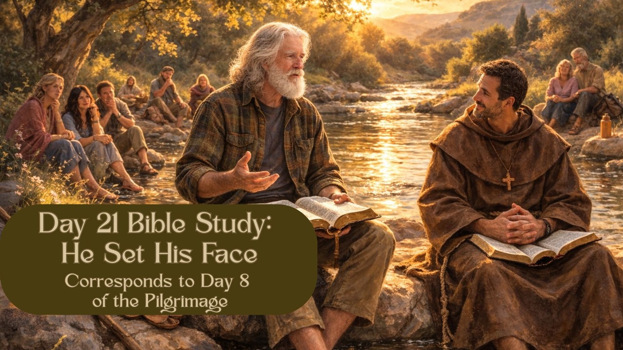 Day 21 Bible Study! Setting Our Face Toward Jerusalem (Stay@Home Pilgrimage) (Day 8 of Pilgrimage)