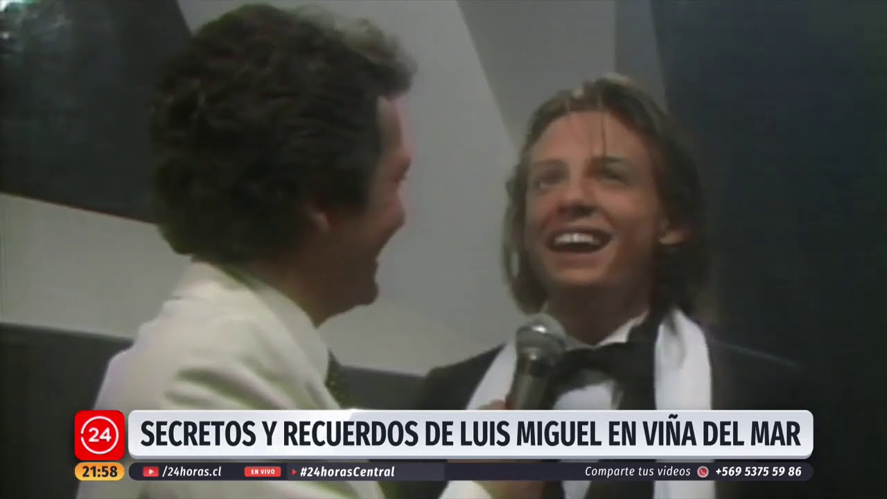 Secretos y recuerdos de Luis Miguel en el Festival de Viña del Mar