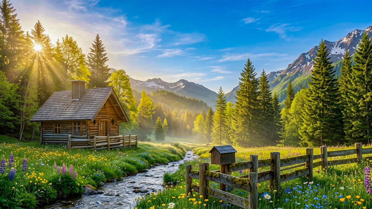 Healing Music for the Mind & Nervous System🌿Beautiful Relaxing Music, Peaceful Piano & Nature So...