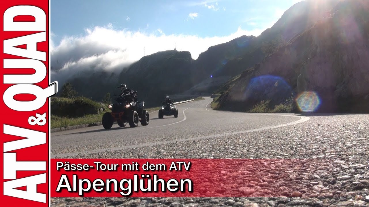 Alpenglühen: Pässe-Tour mit dem ATV