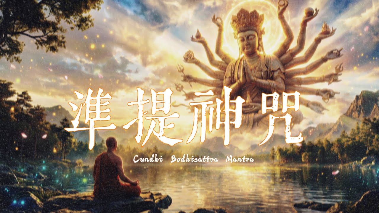 108遍 準提神咒  Cundi Bodhisattva mantra 平安順遂 圓滿所願