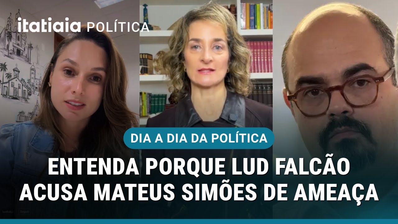 POR QUE A DEPUTADA LUD FALCÃO AFIRMA QUE FOI AMEAÇADA POR MATEUS SIMÕES?