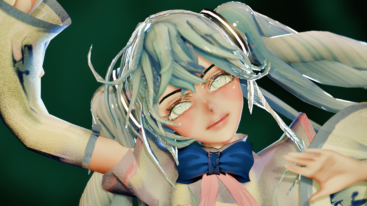 [MMDxBLENDER] Miku Miku ni shite ageru + camera download